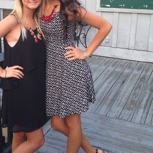 Black & white dress!